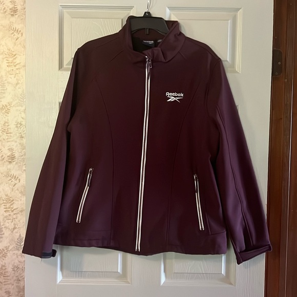Reebok Jackets & Blazers - REEBOK Burgandy XL Jacket